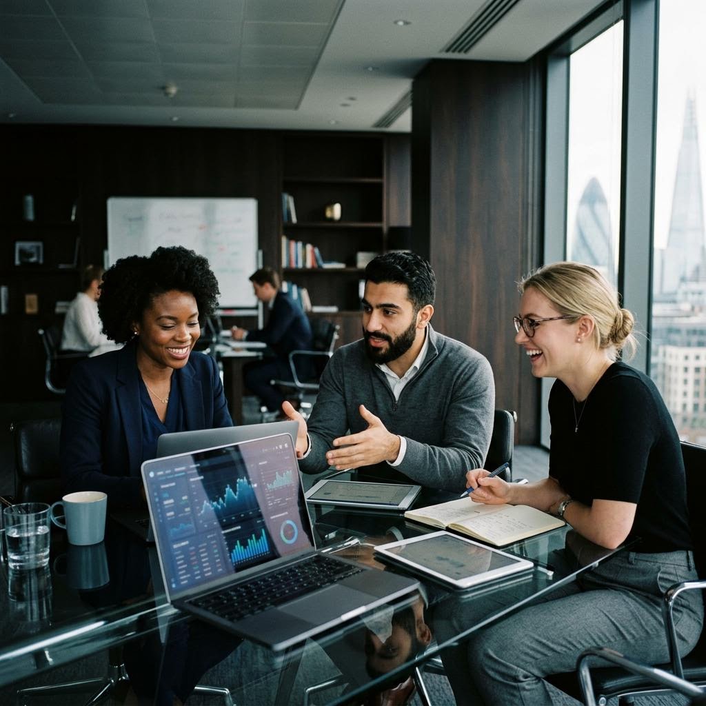 MetreturnETH Analyse-Team im Kontrollzentrum